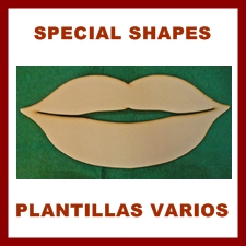 Special wood craft shapes